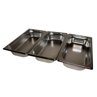 Chafing Dish Gastronorm 1/3 (3 stuks)